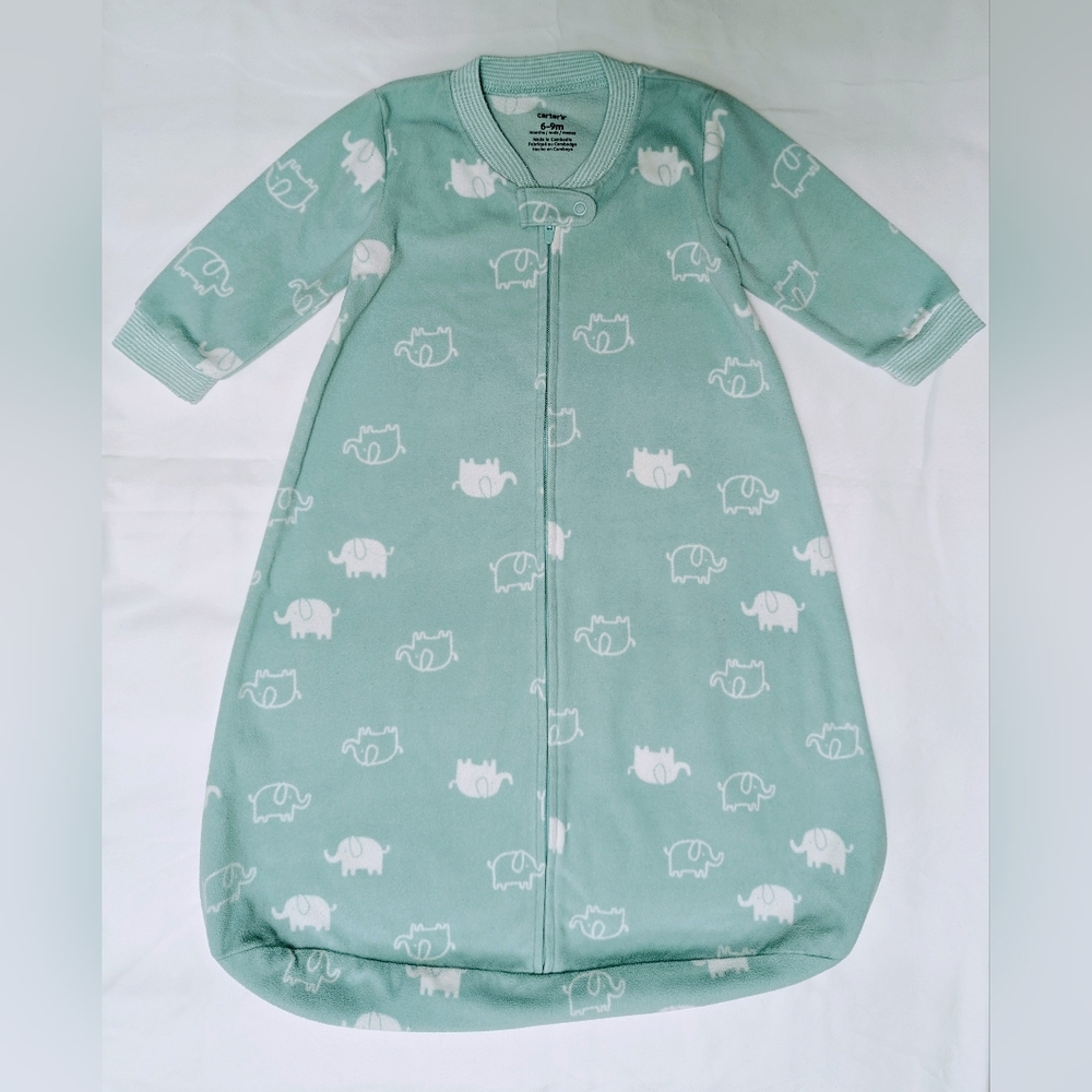 Size 6-9M Long-sleeve Carter's Sleep Sack